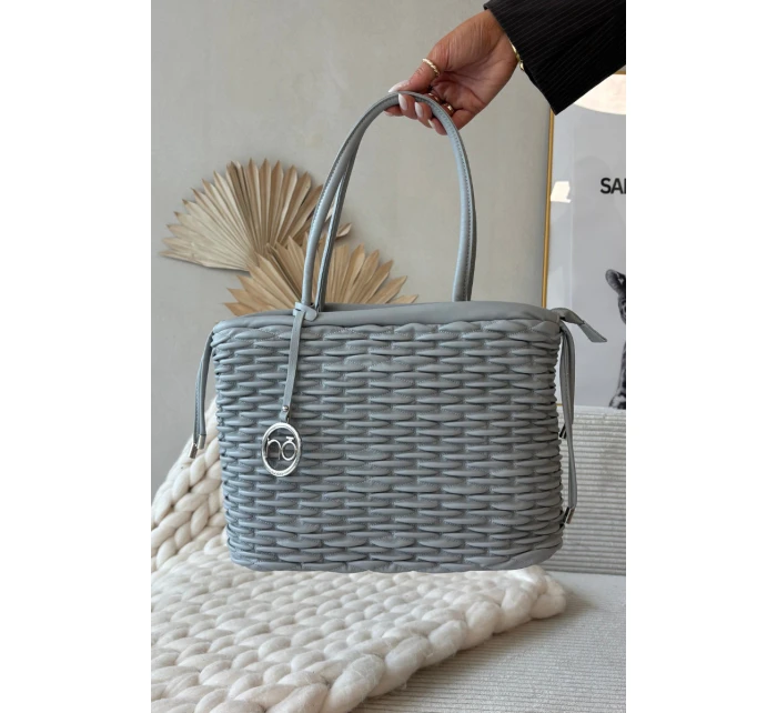 Dámska nákupná taška Nobo - sivá