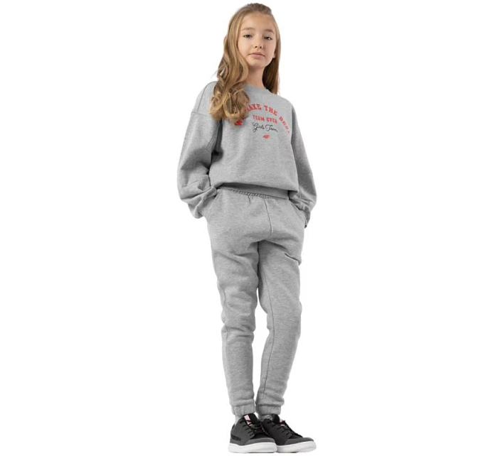 Dievčenské tepláky HJZ22 JSPDD002 27M - 4F Dievčenské tepláky HJZ22 JSPDD002 27M - 4F