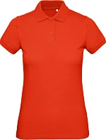 B&C Inspire Polo /women_° Dámske polo tričko z bio bavlny 01.0440 fire red