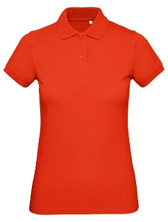 B&C Inspire Polo /women_° Dámske polo tričko z bio bavlny 01.0440 fire red
