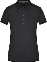 JN Dámské piqué polo 02.0 black model 22488445 - Daiber JN Dámské piqué polo 02.0 black model 22488445 - Daiber