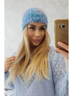 Dámská čepice tyrkysová model 18751423 - K-Fashion Dámská čepice tyrkysová model 18751423 - K-Fashion