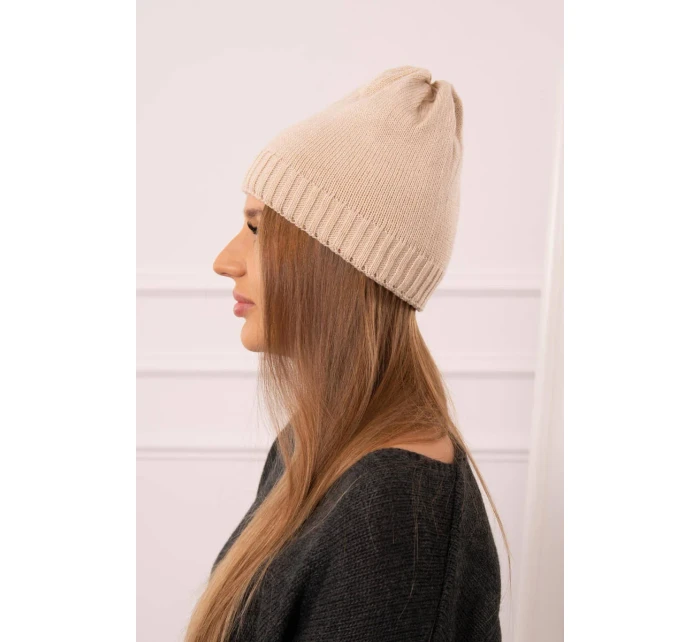 Dámska čiapka Berry K344 beige