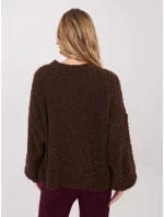 Jumper CH SW 72610.62 tmavohnedý