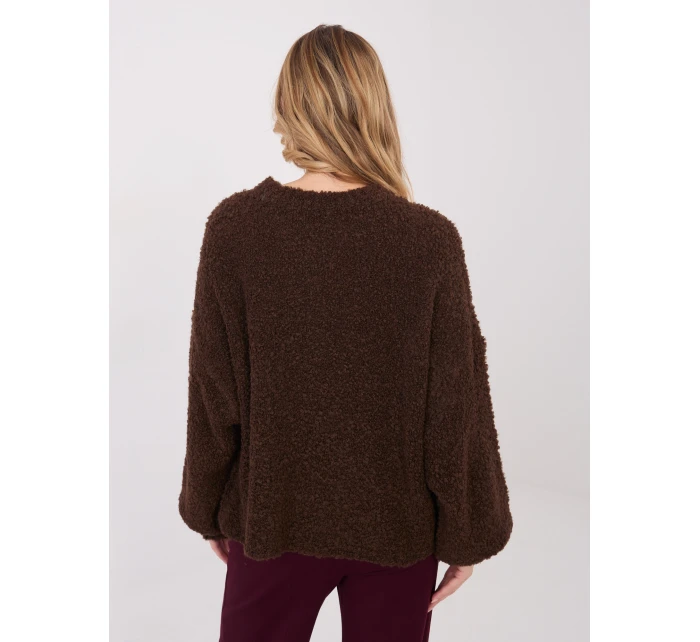 Jumper CH SW 72610.62 tmavohnedý