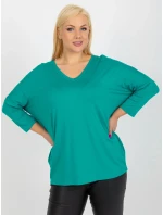 Blúzka RV BZ 5745.18 Tyrkysová Blúzka RV BZ 5745.18 Tyrkysová