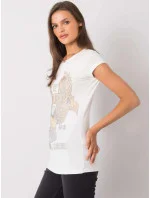 Dámske tričko EM TS ES 21 533.16 ecru - FPrice Dámske tričko EM TS ES 21 533.16 ecru - FPrice