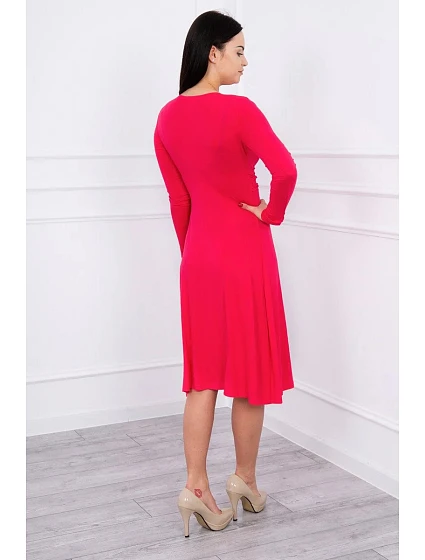 Dámské šaty model 22552521 fuchsiová - Kesi Dámské šaty model 22552521 fuchsiová - Kesi