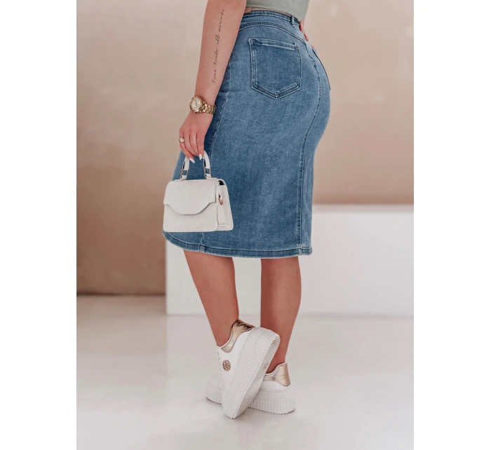 Džínová midi sukně modrá Dstreet model 21988031 - FashionStreet