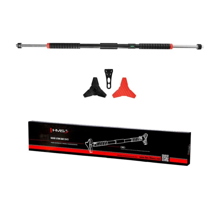 Posilňovacia tyč HMS DD401 s rovnou šírkou 98-133 cm