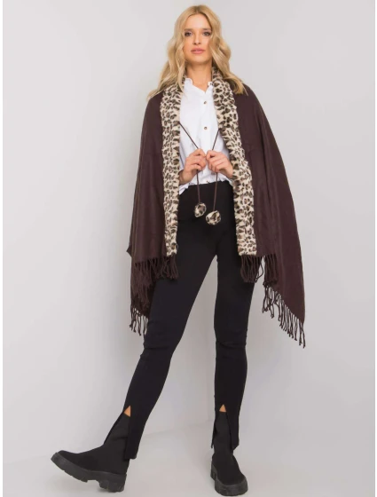 Šála AT SZ model 16968795 hnědá - FPrice