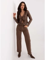 Blúzka IT BZ 21837.00 hnedá Blúzka IT BZ 21837.00 hnedá