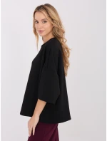 Bluzka MJ BZ model 21782535 czarny - FPrice Bluzka MJ BZ model 21782535 czarny - FPrice