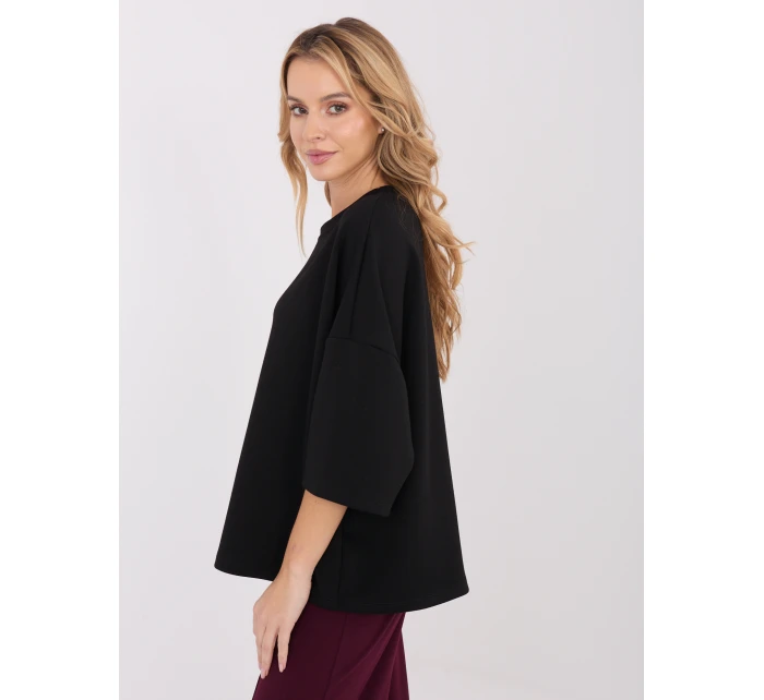 Bluzka MJ BZ model 21782535 czarny - FPrice Bluzka MJ BZ model 21782535 czarny - FPrice