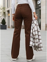 Dámské džíny UY2877 hnědé - FashionStreet 