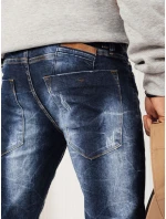 Pánské tmavě modré kalhoty Dstreet model 21968008 - FashionStreet