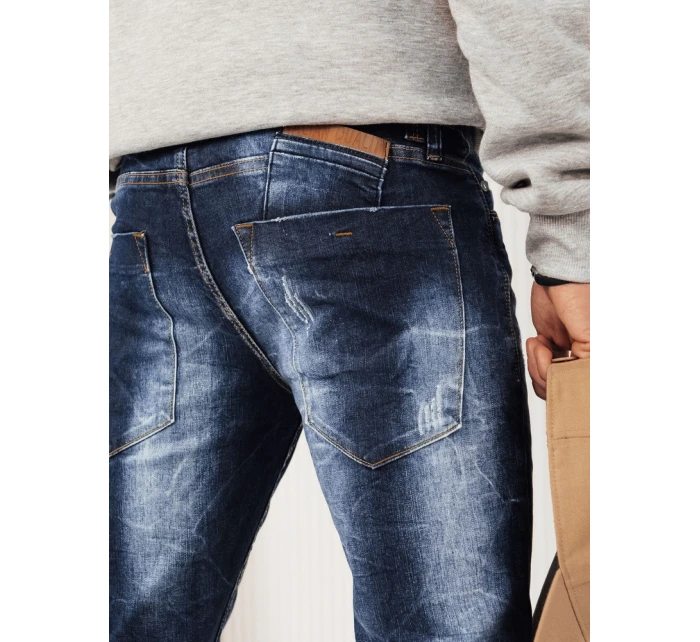 Pánské tmavě modré kalhoty Dstreet model 21968008 - FashionStreet