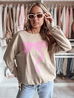 Dámska oversize mikina SOFTTIE cappuccion FashionStreet BY1357