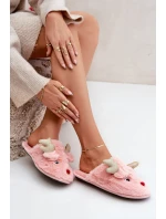 Vánoční Pantofle S Kožešinové Růžové model 21680765 - Boto Vánoční Pantofle S Kožešinové Růžové model 21680765 - Boto