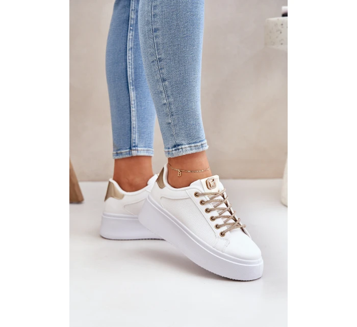 Tenisky Na Platformě S Ozdobnými model 21683461 - Boto