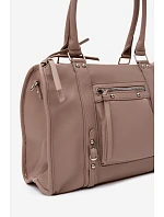 Velká taška z imitace kůže Taupe model 22220879 - Flora&Co Velká taška z imitace kůže Taupe model 22220879 - Flora&Co