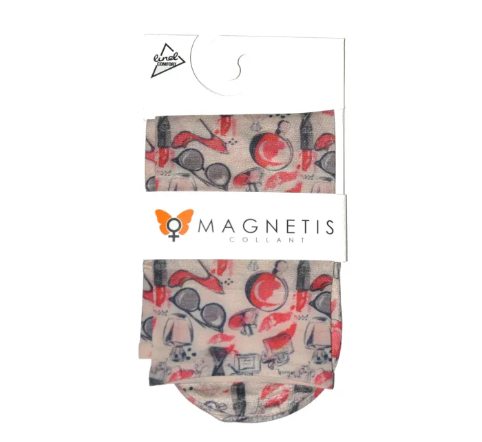 Dámske vzorované ponožky Magnetism lycra 20 den