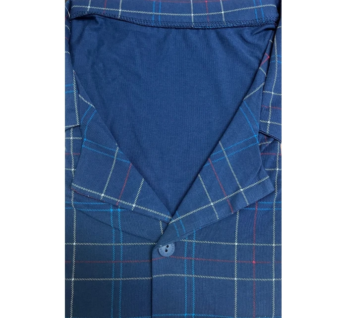 Pánské rozepínací pyžamo model 18804566 dł/r S2XL - Cornette Pánské rozepínací pyžamo model 18804566 dł/r S2XL - Cornette