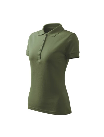 Dámske tričko Pique Polo Free (khaki)