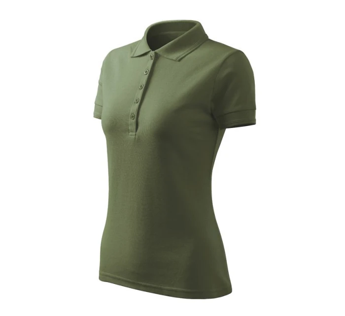 Dámske tričko Pique Polo Free (khaki)