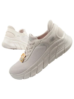 Skechers dámska športová obuv Bobs B Flex SLIP-INS ecru pohodlné dámske