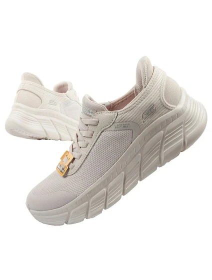Skechers dámska športová obuv Bobs B Flex SLIP-INS ecru pohodlné dámske