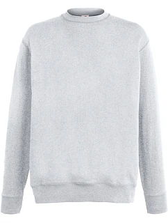 Fruit of the Loom Lightweight Set-In Sweat Pánska mikina 16.2156 heather grey