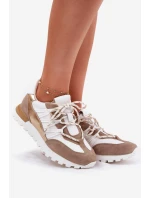 Kožené Polobotky Sneakers Dámské model 21693232 - Artiker