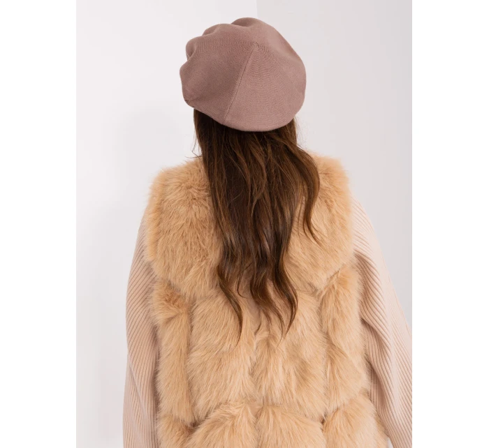 Czapka AT CZ model 18997554 brązowy - FPrice