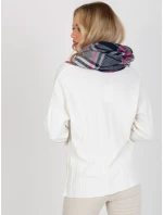 Tunelový šál AT KM 1402.20 šedoružová