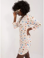 Sukienka DHJ SK model 20101029 ecru - FPrice