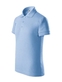 Detské tričko Pique Polo sky blue