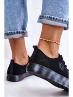 Dámské tenisky s barevnou Big Star Černá model 21608582 - Big Star Shoes