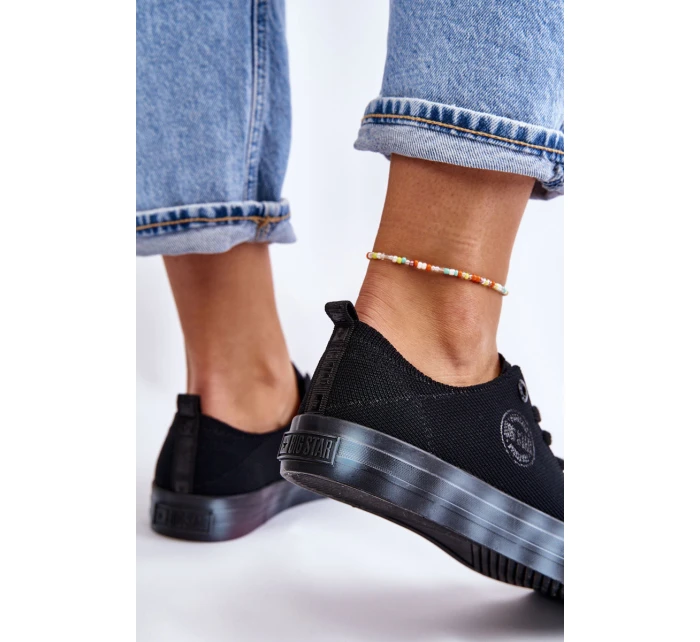 Dámské tenisky s barevnou Big Star Černá model 21608582 - Big Star Shoes