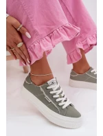 Dámské tenisky na platformě  C WOMEN LOW Zelené model 22027674 - O'neill