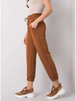 Tepláky 217 DR 25472.73 hnedá