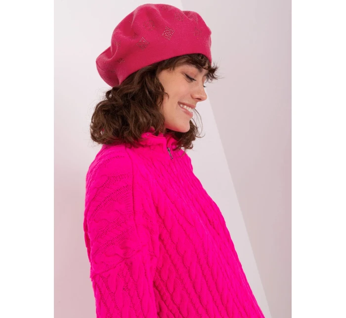 Czapka AT CZ model 19014800 fuksjowy - FPrice Czapka AT CZ model 19014800 fuksjowy - FPrice