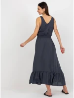 Dámske šaty D73761R30391A tmavo modré - FPrice