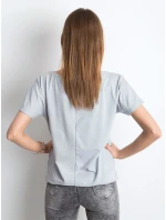 Tričko RV TS model 14825327 světle šedá - FPrice Tričko RV TS model 14825327 světle šedá - FPrice