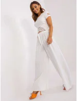 Spodnie TW SP BI model 18725252 ecru - FPrice