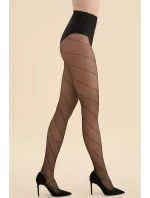 Dámské punčochové kalhoty Code Černá vzor  model 21748030 - Gabriella