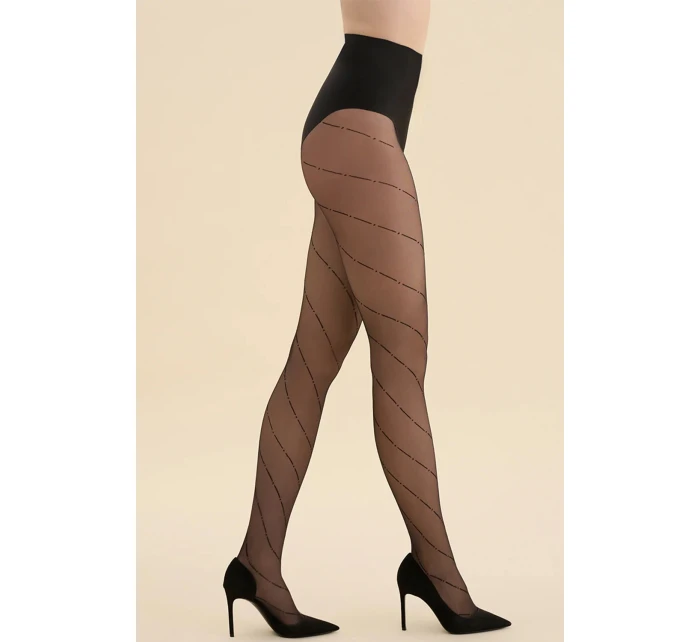 Dámské punčochové kalhoty Code Černá vzor  model 21748030 - Gabriella