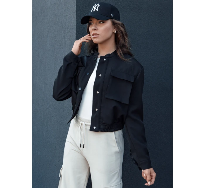 Dámská bunda bomber černá Dstreet model 21975877 - FashionStreet