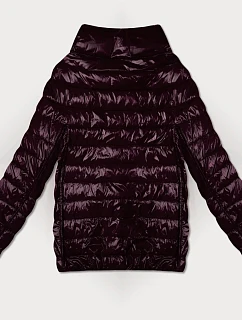 Ľahko zateplená obojstranná tmavofialová bunda Goodlookin (P21-7213/7212-295)