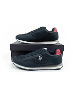 U.S. Polo model 22115616 sportovní boty tenisky pánské módní pohodlné tmavě modré